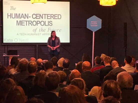 Kate O'Neill at Amsterdam Economic Board