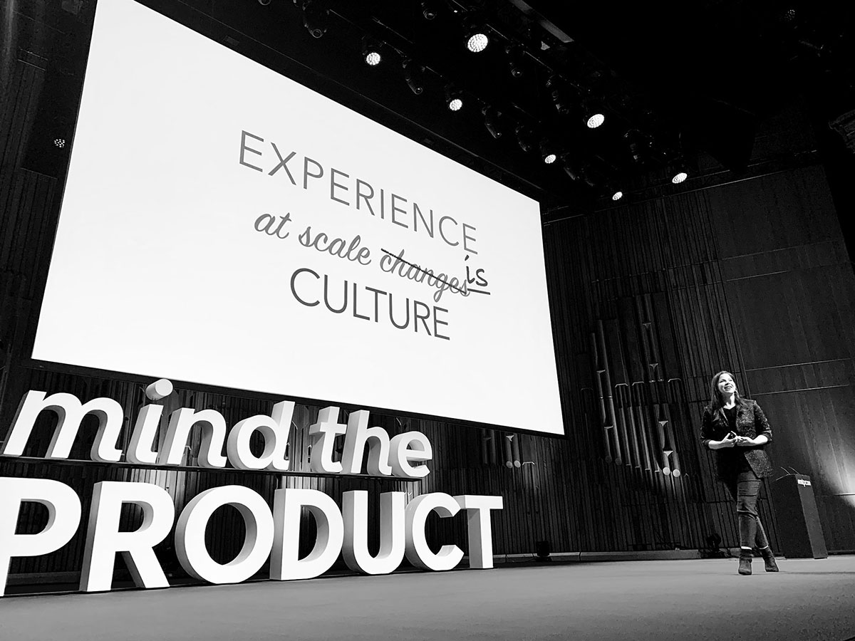 Kate O'Neill at Mind the Product London