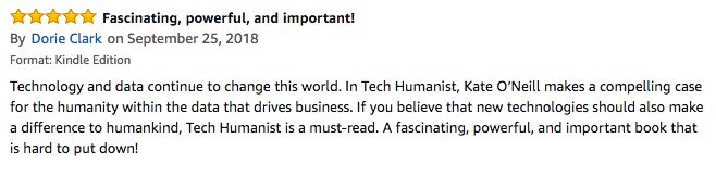 Tech Humanist Testimonial