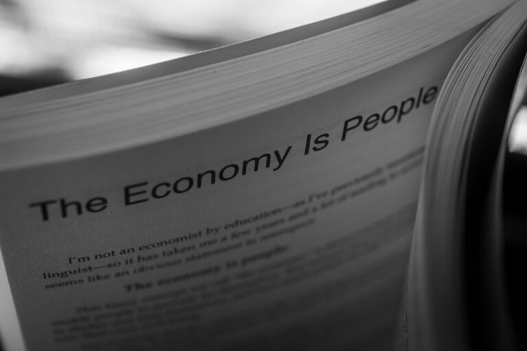 The Economy is People header in A Future So Bright (photo by John DeMato)